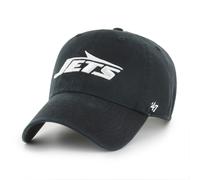 '47 Brand Cap NFL New York Jets '47 Pulire Fino Black Berretto da Baseball Logo