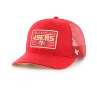 '47 San Francisco 49ers NFL Hardline Trucker RF Unisex Basecap - Rosso, Colore: rosso, Taglia unica