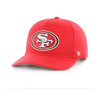 '47 NFL San Francisco 49ers Hitch RF - Berretto da baseball unisex, con cinturino regolabile Snapback, Colore: rosso, Taglia unica