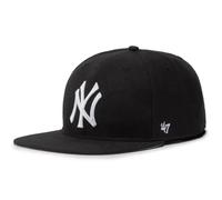 47 Brand Cappello Nero New York Yankees berretto Uomo Ragazz snapback regolabile