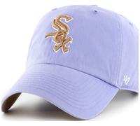 47 Brand Chicago White Sox Lilac Sidepatch Clean Up Curved Visor Strapback Cap