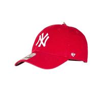 47 Brand - Clean Up Neyyan Curved Visor Cap - - Accessories - Uomo - Rosso - ONE SIZE