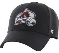 47 Brand Colorado Avalanche MVP Curved Visor Strapback Cap
