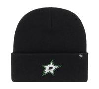 47 Brand Dallas Stars Black Haymaker NHL Cuff Knit Beany Beanie One Size Forty Seven