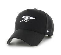 47 Brand EPL Cap Arsenal FC MVP DT Snapback Baseball Nero 100% Cotone
