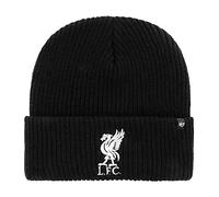 47 Brand EPL Liverpool FC Cuff Knit Hat EPL-UPRCT04ACE-BK, Mens Beannie, Black, One Size EU