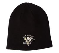 47 Brand hockey Skull Cap - NHL Cuffless Winter Knit Beanie Toque Hat, Uomo, Pittsburgh Penguins
