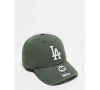 47 Brand - LA Dodgers Clean Up - Cappellino da baseball kaki slavato-Verde No Size
