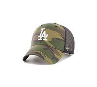 47 Brand Los Angeles Dodgers Branson cap B-CBRAN12GWP-CMD, Mens cap with a Visor, Green
