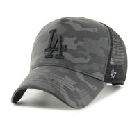 47 Brand Los Angeles Dodgers Charcoal Tonal Camo Under MVP Trucker Cappellino Snapback, Nero, Taglia Unica