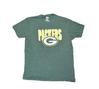 '47 Brand - Maglietta vintage da uomo Grit Scrum Slub - NFL Legacy a maniche corte, Green Bay Packers, verde, XX-Large