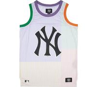 '47 Brand Mesh Canottiera - Grafton NY Yankees Pinstriped