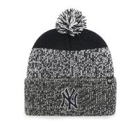 47 Brand MLB 47 Statici Bracciale Knit Beanie Pon-Pon Berretto Flap Maglia Black