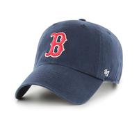 47 Brand MLB Boston Red Sox CLEAN UP Strapback Cappellino Basecap Navy