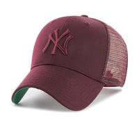 47 Brand MLB New York Yankees Branson cap B-BRANS17CTP-KM, Unisex cap with a Visor, Burgundy