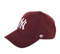 47 Brand MLB New York Yankees MVP cap B-MVPSP17WBP-KMD, Unisex cap with a Visor, Burgundy, One Size EU