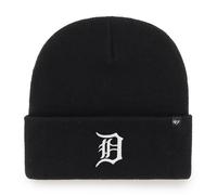 47 Brand Detroit Tigers Black Haymaker MLB Cuff Knit Beany Beanie One Size Forty Seven