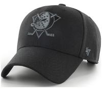 47 Brand MVP Mighty Ducks Di Anaheim Black Grey Snapback Curved Visor Cap