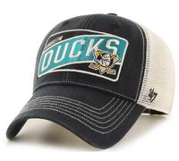 47 Brand MVP Mighty Ducks Of Anaheim Patch Mesh Snapback Curved Visor Cap