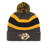47 Brand Nashville Predators NHL Charcoal Breakaway Cuff Knit Beany Hat One Size Mütze Forty Seven