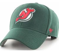 47 Brand New Jersey Devils Dark Green Vintage Logo MVP Curved Visor strapback
