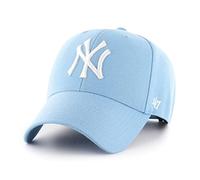 47 Brand New York Yankees MVP cap B-MVPSP17WBP-CO, Unisex cap with a Visor, Blue, One Size EU