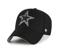 '47 NFL Dallas Cowboys MVP - Berretto da baseball unisex con velcro regolabile, taglia unica, logo della squadra, colore nero, Nero , Taglia unica