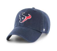 47 Brand NFL Cappello Houston Texans CLEAN UP Blu (NYH) Basecap Logo Ricamato 47