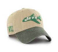 47 Brand NFL Cappello New York Jets Historic Ashfield 47 CLEAN UP Basecap Logo