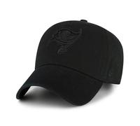 '47 NFL Tampa Bay Buccaneers Clean Up - Berretto da baseball unisex con cinturino regolabile, taglia unica, logo della squadra, colore nero, Nero , Taglia unica