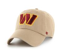 47 Brand NFL Cappello Washington Commanders 47 CLEAN UP Basecap Logo Ricamo
