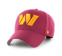 47 Brand Cappello Baseball MVP Washington Commanders - Logo Ricamato, Regolabile