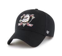 47 Brand NHL Anaheim Ducks Legend MVP Cappellino Strapback Nero Patch Logo