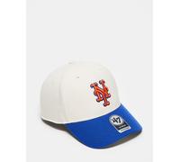 47 Brand - NY Mets MVP - Cappellino con visiera bianco e blu-Multicolore One Size