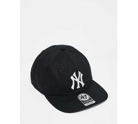 47 Brand - NY Yankees - Cappellino da baseball con allacciatura snapback nero One Size