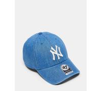 47 Brand - NY Yankees Clean Up - Cappellino da baseball in denim blu medio One Size