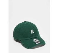47 Brand - NY Yankees Clean Up - Cappellino verde slavato con logo piccolo One Size