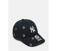 47 Brand - NY Yankees Clean Up - Cappello con visiera nero con margherite ricamate One Size