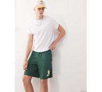 47 Brand - Oakland Athletics - Pantaloncini verdi con logo-Verde L
