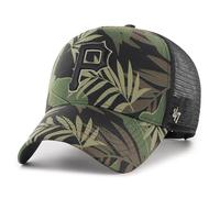 47 Brand Pittsburgh Pirates Marrone Tropic Pop Under MVP Snapback Trucker cap, Marrone, Taglia Unica