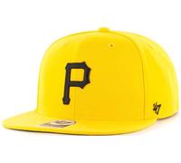 47 Brand Pittsburgh Pirates Snapback Cap Gelb Sidepatch Sure Shot Undervisor