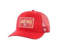 47 Brand San Francisco 49ers Hardline Trucker Snapback cap Red