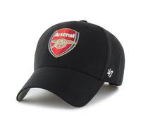 47 Marca Arsenal FC MVP Cap EPL-MVP30WBV-BK, Uomo, Cappello, Nero/Nero, nero, Taglia unica