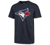 47 Brand Toronto Blue Jays Knockaround Club Tee Fall Navy MLB Slim T-Shirt Mens Forty Seven