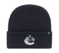 47 Brand Vancouver Canucks Navy Haymaker NHL Cuff Knit Beany Beanie One Size Forty Seven
