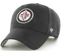 47 Brand Winnipeg Jets Black MVP ’47 Curved Visor Cap NHL Forty Seven