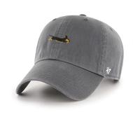 47 Brand Cappellino Clean Up Dog Ricamo Non strutturato Visiera curva Grigio Taglia unica