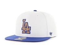 Cappellino 47 Brand MLB Los Angeles Dodgers Corkscrew 47 CAPTAIN B-CORKS12WBP-WH Bianco 00
