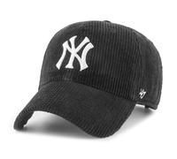 ´47 MLB New York Yankees Thick Cord 47 CLEAN UP men Caps black in taglia:ONE SIZE