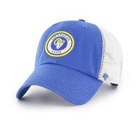 '47 Cappello da uomo Royal/White Los Angeles Rams Highline Clean Up Trucker Snapback
